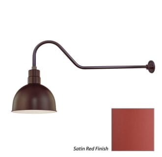 Millennium Lighting-RDBS12-RGN41-Fixture with Satin Red Finish Swatch