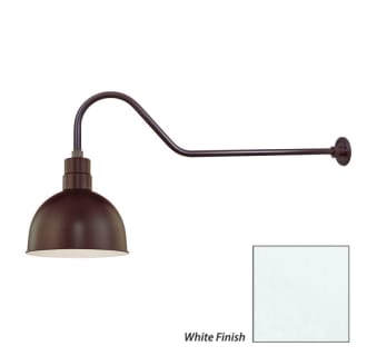 Millennium Lighting-RDBS12-RGN41-Fixture with White Finish Swatch