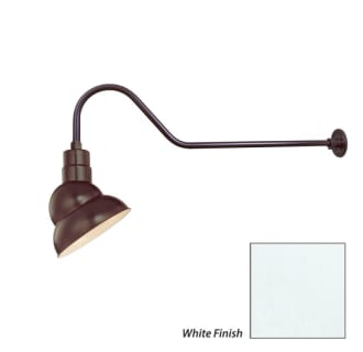 Millennium Lighting-RES10-RGN41-Fixture with White Finish Swatch