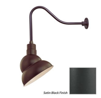 Millennium Lighting-RES12-RGN23-Fixture with Satin Black Finish Swatch