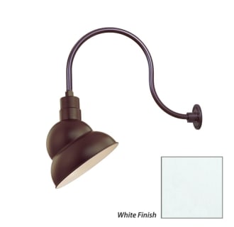 Millennium Lighting-RES12-RGN24-Fixture with White Finish Swatch
