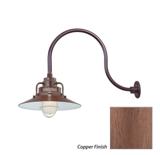 Millennium Lighting-RRRS14-RGN24-Fixture with Copper Finish Swatch