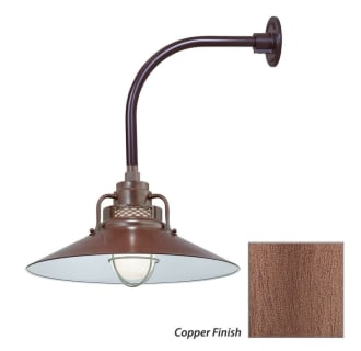 Millennium Lighting-RRRS18-RGN12-Fixture with Copper Finish Swatch