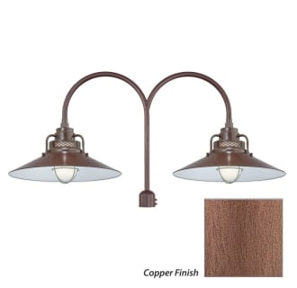 Millennium Lighting-RRRS18-RPAD-Fixture with Copper Finish Swatch