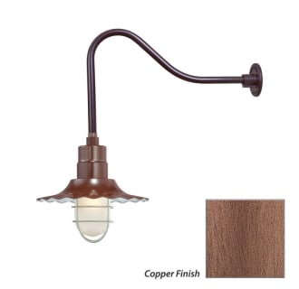 Millennium Lighting-RRWS12-RGN23-Fixture with Copper Finish Swatch