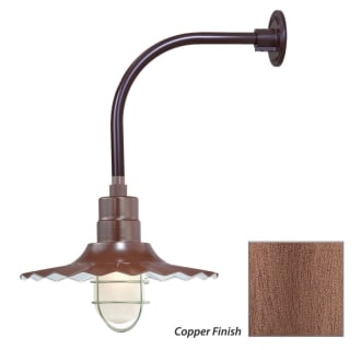 Millennium Lighting-RRWS15-RGN12-Fixture with Copper Finish Swatch