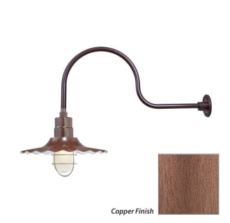 Millennium Lighting-RRWS15-RGN30-Fixture with Copper Finish Swatch