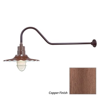 Millennium Lighting-RRWS15-RGN41-Fixture with Copper Finish Swatch