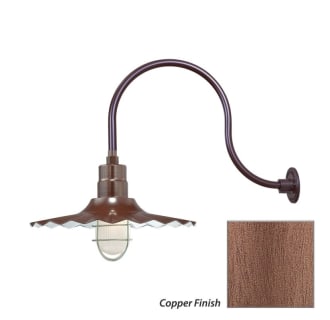Millennium Lighting-RRWS18-RGN24-Fixture with Copper Finish Swatch