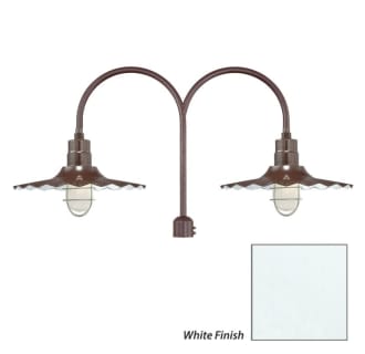 Millennium Lighting-RRWS18-RPAD-Fixture with White Finish Swatch