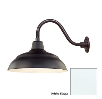 Millennium Lighting-RWHS17-RGN15-Fixture with White Finish Swatch