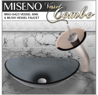 Finish: Brushed Nickel/Brown Glass Faucet