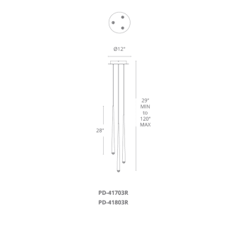 Modern Forms-PD-41803R-Line Drawing