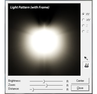 Light Pattern with Frame (IES Data)