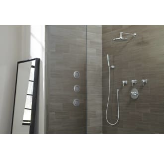 Installed Shower System in Chrome