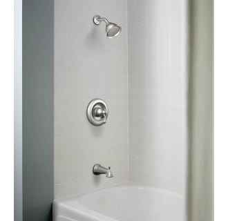 Moen-82008-Installed Tub and Shower in Spot Resist Brushed Nickel