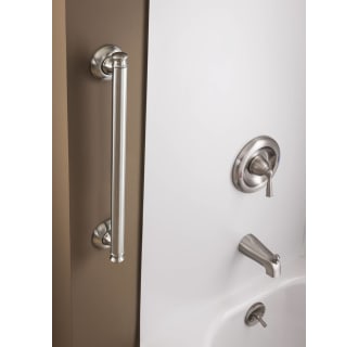 Moen-82910-Installed Valve Trim and Tub Spout in Spot Resist Brushed Nickel