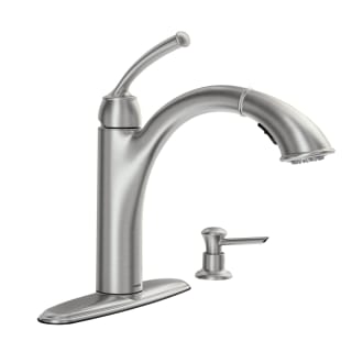 Faucet with Soap Dispenser and Escutcheon