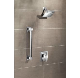 Installed Shower System in Chrome