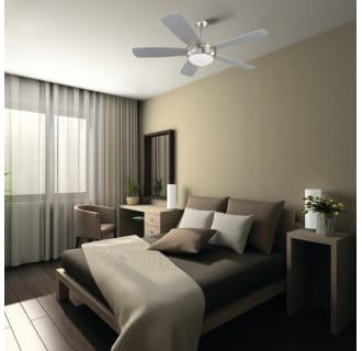 Application Shot of the Discus Fan in the Bedroom