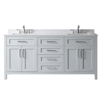 Finish: Dove Grey / Cultured Marble Top