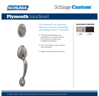 Schlage-FC58-PLY-Plymouth Info Graphics