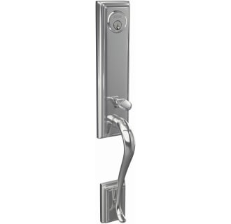 Schlage-FCT58-ADD-Bright Chrome Angled Left View