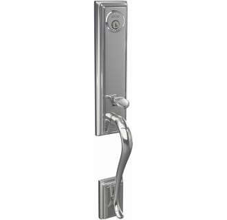 Schlage-FCT92-ADD-Bright Chrome Angled Left View