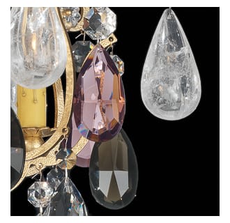 Schonbek-3572-AD-Detailed Amethyst and Black Diamond Crystal Image