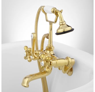 Signature Hardware-900480-Polished Brass Side View
