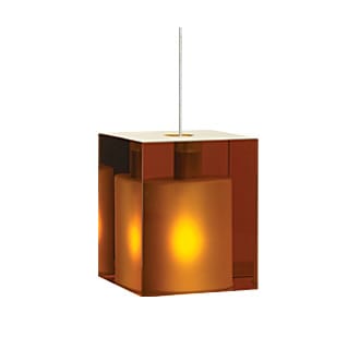 Cube Pendant-Amber Additional View