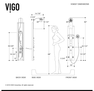 Vigo-VG08007-Dimensions