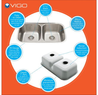 Vigo-VG15399-Sink Features
