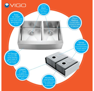 Vigo-VG15404-Sink Features
