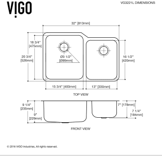 Vigo-VG3221LK1-Dimensions