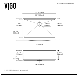 Vigo-VG3320CK1-Line Drawing