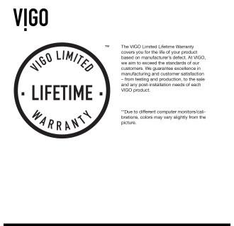 Vigo-VGT021-Warranty
