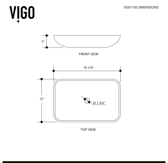 Vigo-VGT1102-Specification Drawing