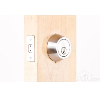 600 Series 672 Keyed Entry Deadbolt Outside Angle View