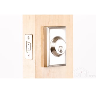 Woodward Series 3771 Keyed Entry Deadbolt Outside Angle View