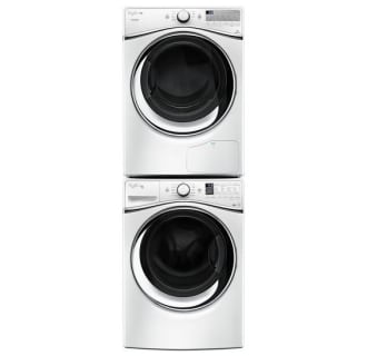 Whirlpool-WFW95HED-WGD95HED-Pair Stacked In White