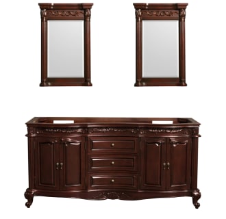 Front Vanity View with Mirrors