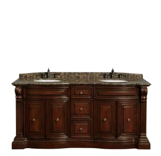 Front Vanity View with Baltic Brown Top