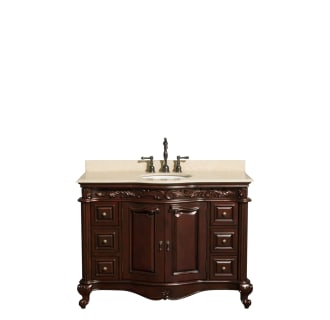Front Vanity View with Ivory Top