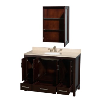 Wyndham Collection-WCS141448SUNSMED-Open Vanity View