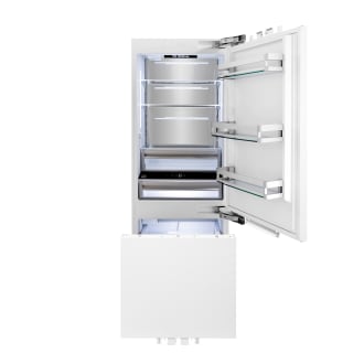 ZLINE Panel Ready Refrigerator Door Open