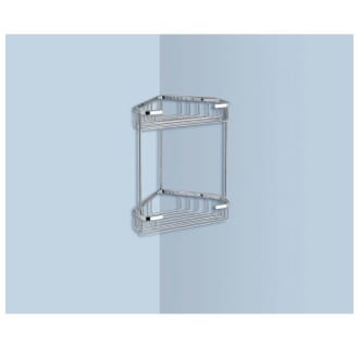 Filo 50033 by WS Bath Collections, Three-Tier Shower Basket in Polished  Chrome