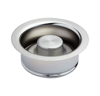 Signature Hardware 453541 3 1/2 inch Stainless Steel, Kitchen Garbage Disposal Flange and, Black