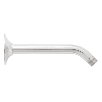 Signature Hardware 8 Inch Standard Wall Mounted Shower Arm and Flange