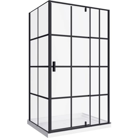 A and E Bath and Shower Taylor 75" High x 36" Wide Shower Module Polished Chrome
